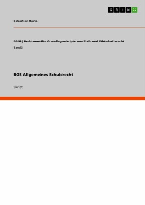 BGB Allgemeines Schuldrecht