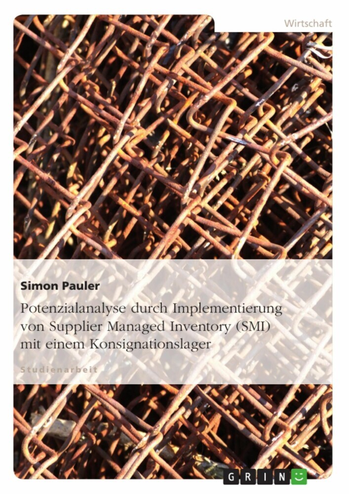 Potenzialanalyse durch Implementierung von Supplier Managed Inventory (SMI) mit einem Konsignationslager main product photo