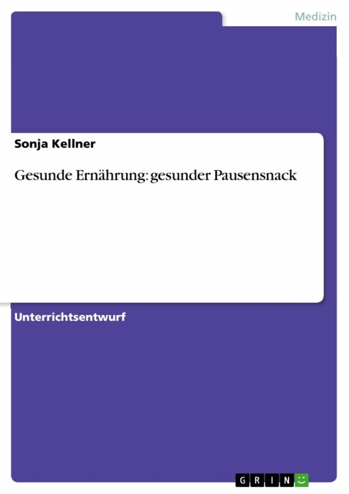 Gesunde Ernährung: gesunder Pausensnack main product photo