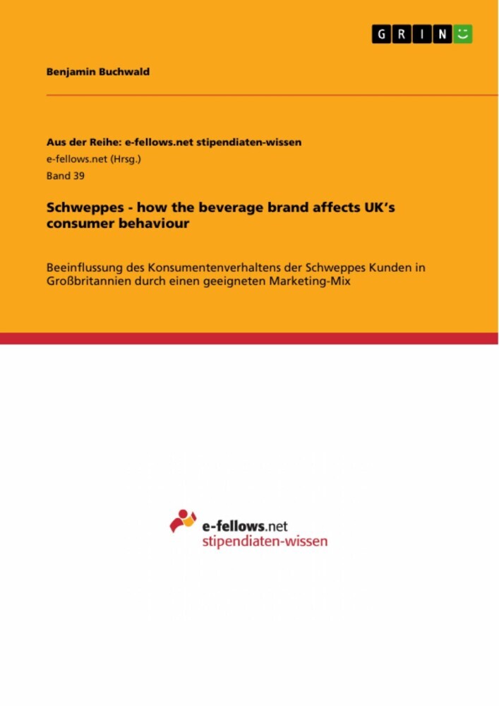 Schweppes - how the beverage brand affects UK's consumer behaviour main product photo