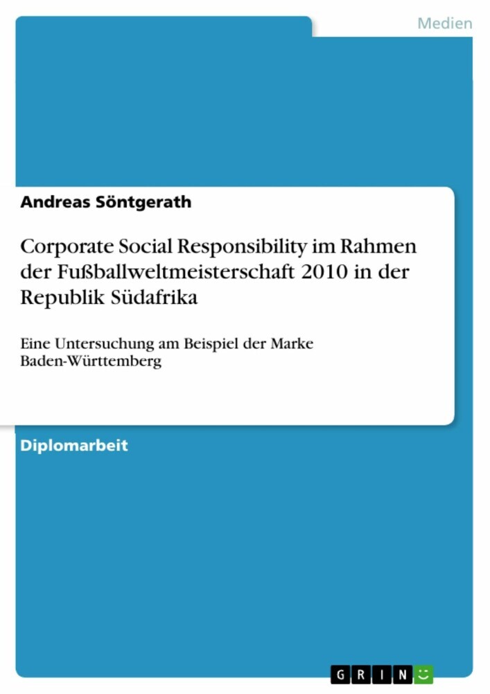 Corporate Social Responsibility im Rahmen der Fußballweltmeisterschaft 2010 in der Republik Südafrika main product photo