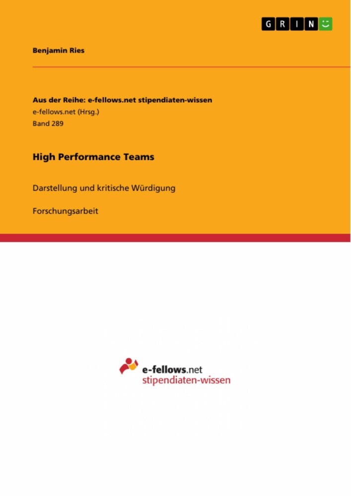 High Performance Teams main product photo