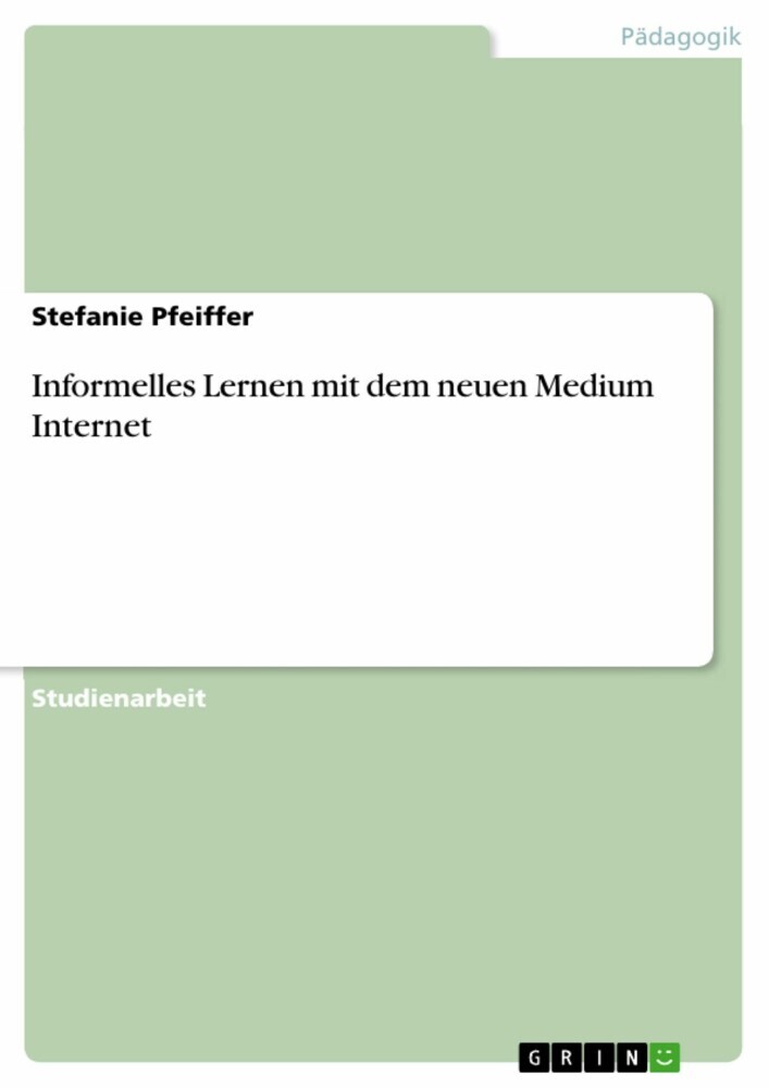 Informelles Lernen mit dem neuen Medium Internet main product photo