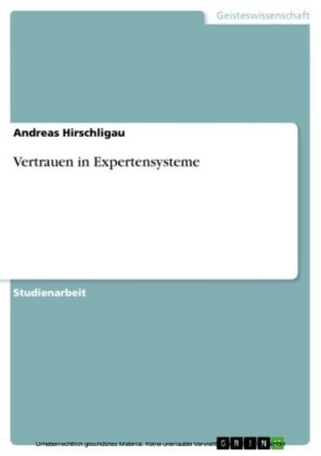 Vertrauen in Expertensysteme