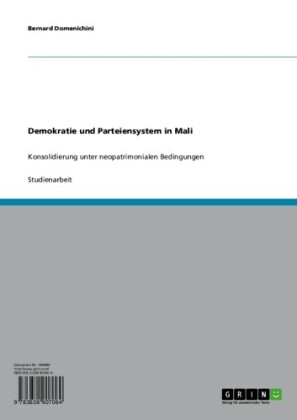 Demokratie und Parteiensystem in Mali