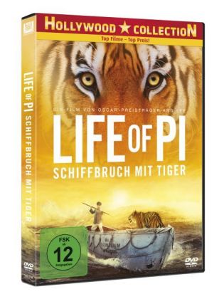 Life of Pi - Schiffbruch mit Tiger, 1 DVD