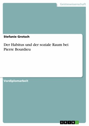 Der Habitus und der soziale Raum bei Pierre Bourdieu