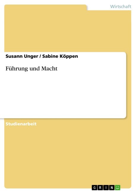 Führung und Macht main product photo