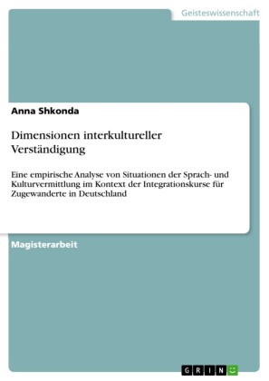 Dimensionen interkultureller Verständigung