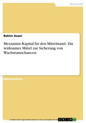 Mezzanine-Kapital für den Mittelstand - Ein wirksames Mittel zur Sicherung von Wachstumschancen