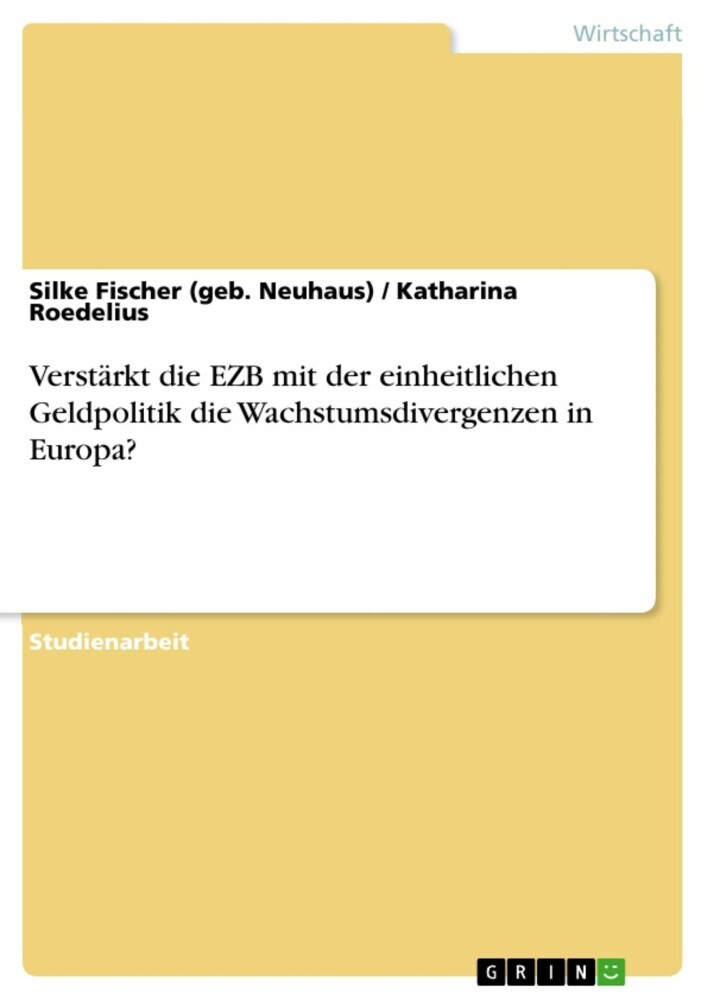 Verstärkt die EZB mit der einheitlichen Geldpolitik die Wachstumsdivergenzen in Europa? main product photo