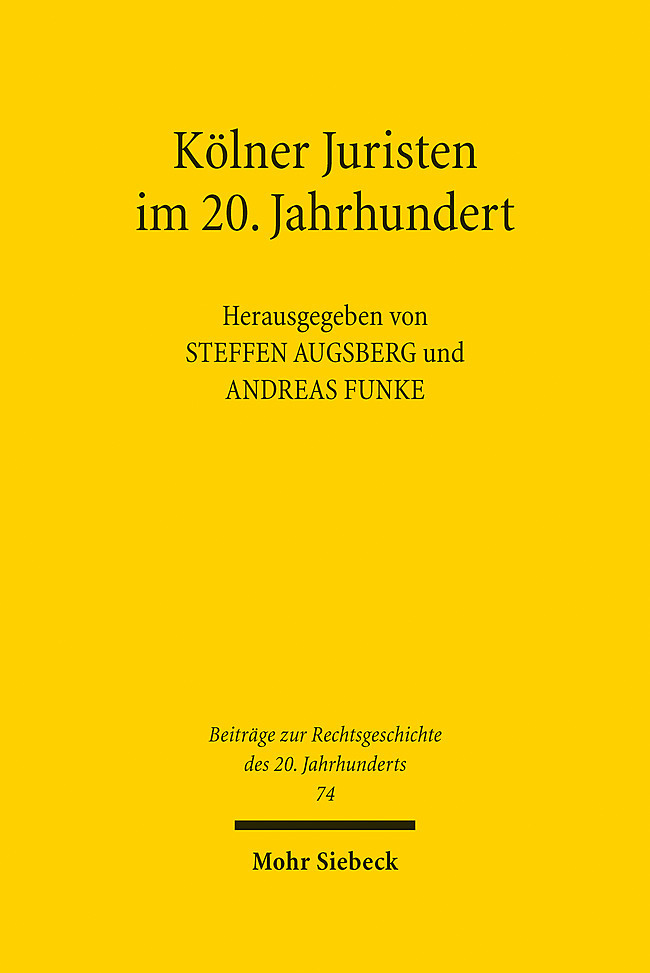 Kölner Juristen im 20. Jahrhundert main product photo