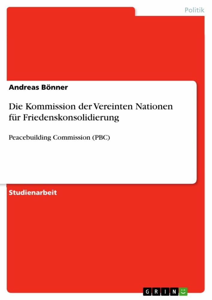 Die Kommission der Vereinten Nationen für Friedenskonsolidierung main product photo