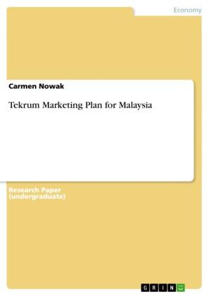 Tekrum Marketing Plan for Malaysia