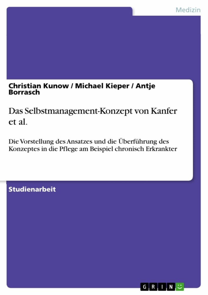Das Selbstmanagement-Konzept von Kanfer et al. main product photo