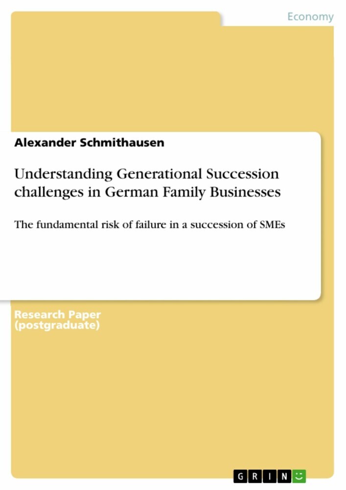 Understanding Generational Succession challenges in German Family Businesses main product photo
