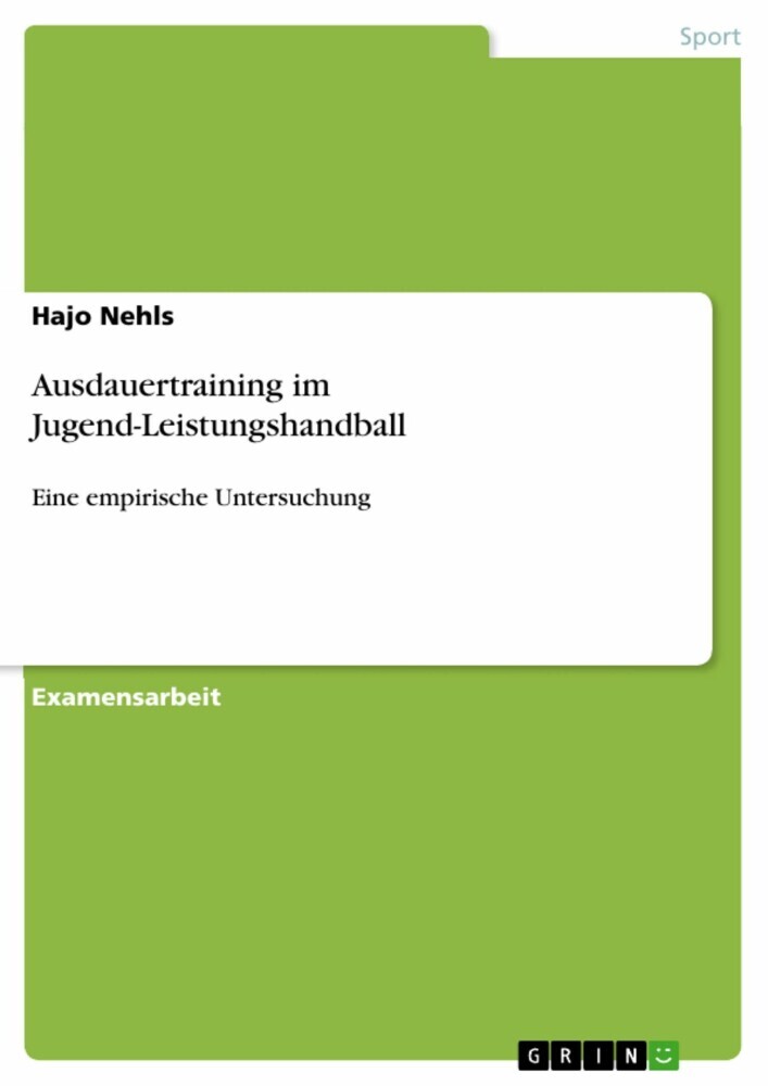 Ausdauertraining im Jugend-Leistungshandball main product photo