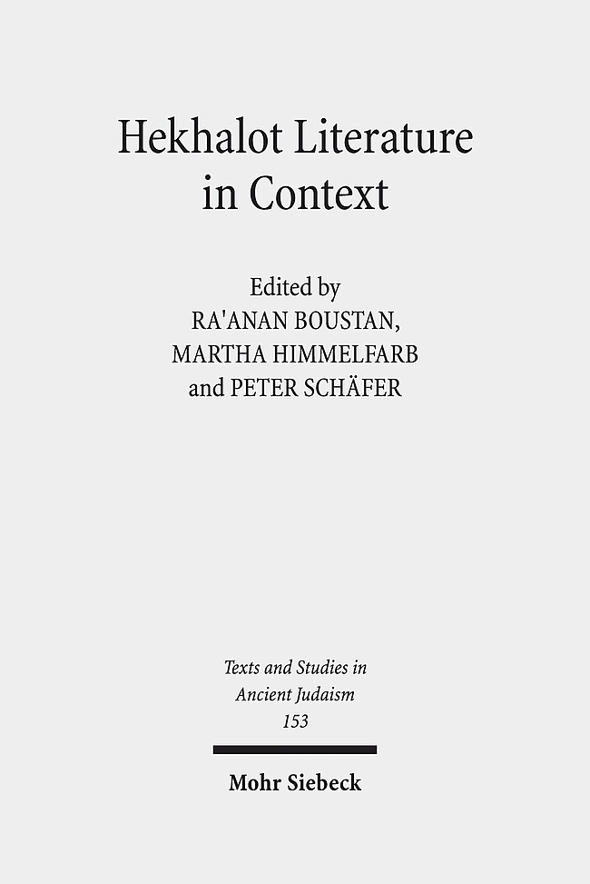 Hekhalot Literature in Context main product photo