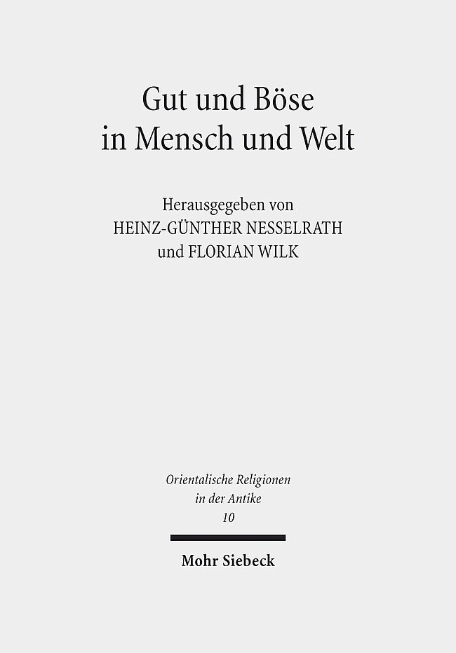 Gut und Böse in Mensch und Welt main product photo
