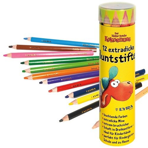 Der kleine Drache Kokosnuss Buntstifte main product photo