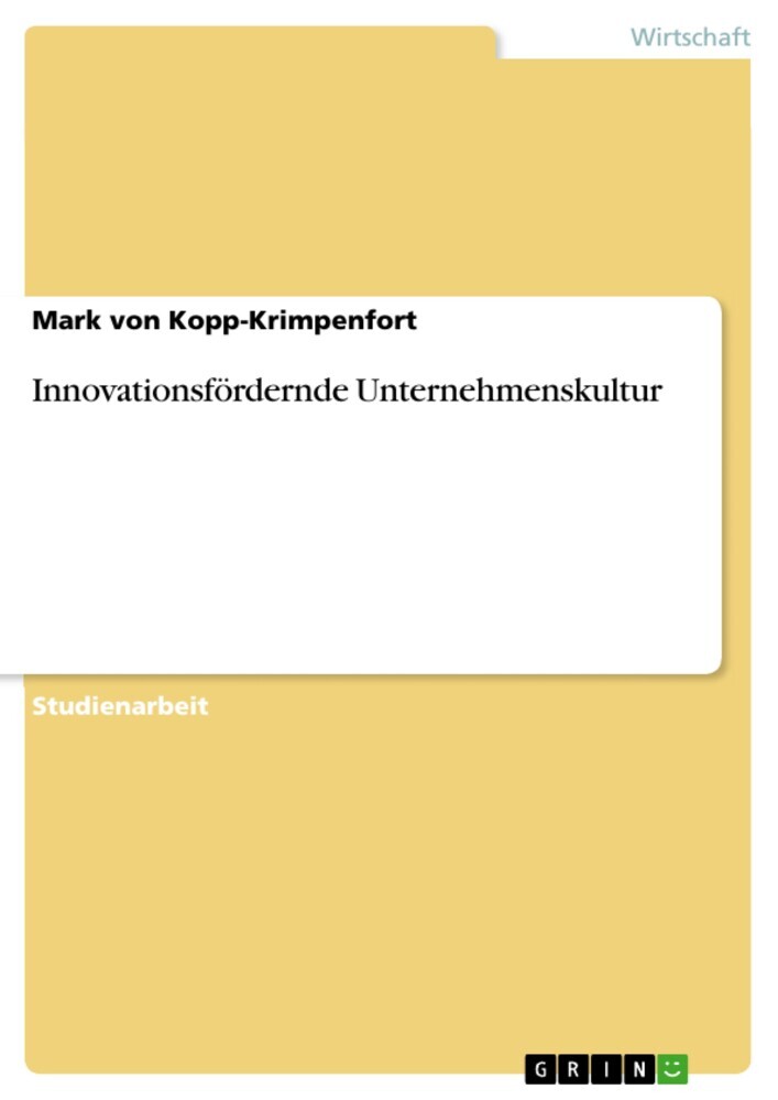 Innovationsfördernde Unternehmenskultur main product photo
