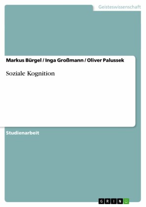 Soziale Kognition
