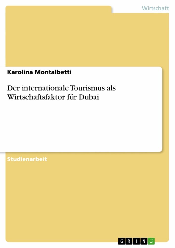 Der internationale Tourismus als Wirtschaftsfaktor für Dubai main product photo
