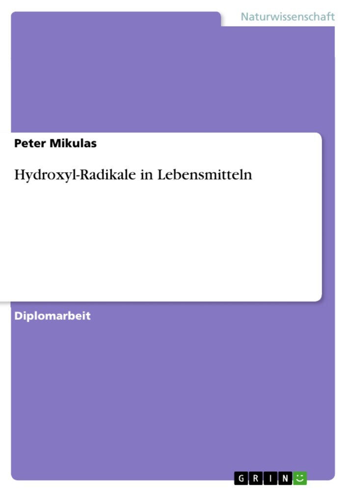 Hydroxyl-Radikale in Lebensmitteln main product photo