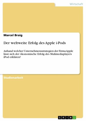 Der weltweite Erfolg des Apple i-Pods