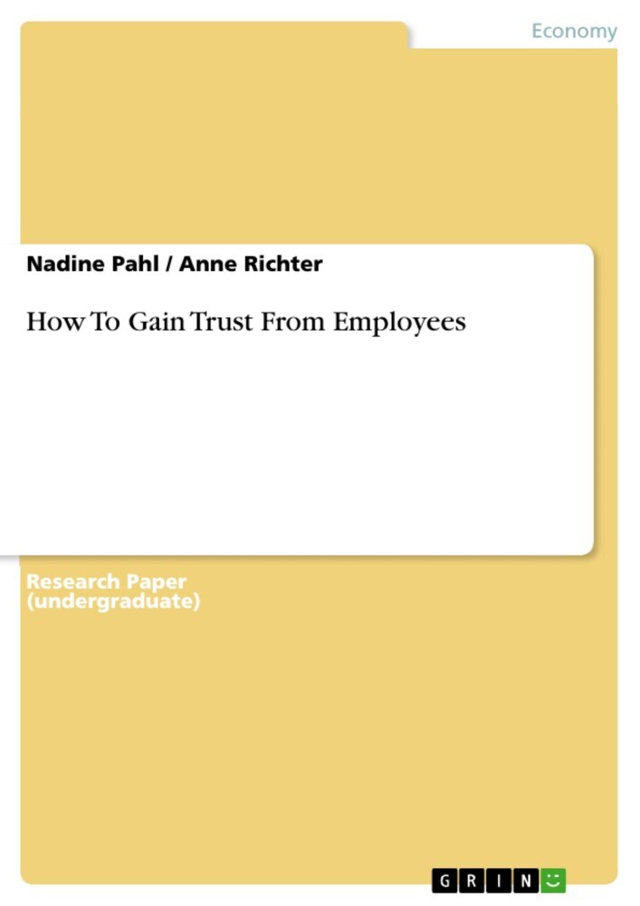 How To Gain Trust From Employees main product photo