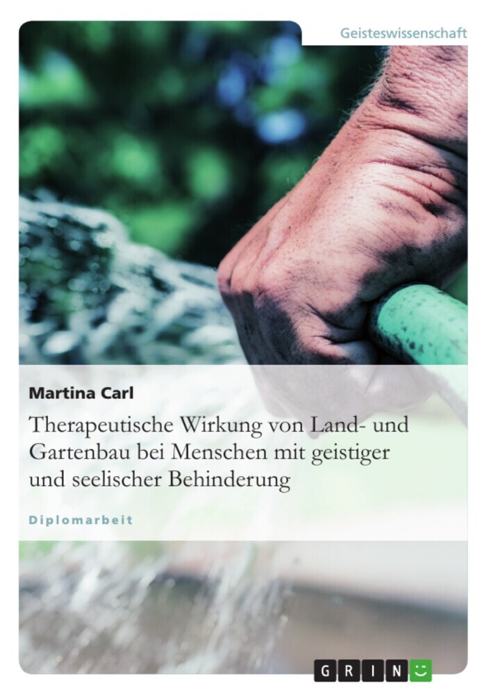 Therapeutische Wirkung von Land- und Gartenbau bei Menschen mit geistiger und seelischer Behinderung main product photo