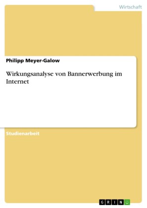 Wirkungsanalyse von Bannerwerbung im Internet