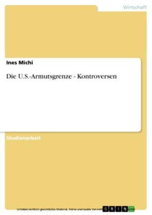 Die U.S.-Armutsgrenze - Kontroversen