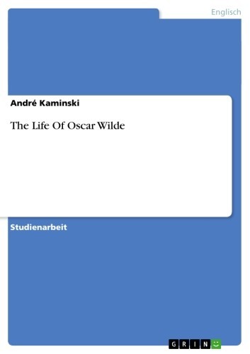The Life Of Oscar Wilde main product photo