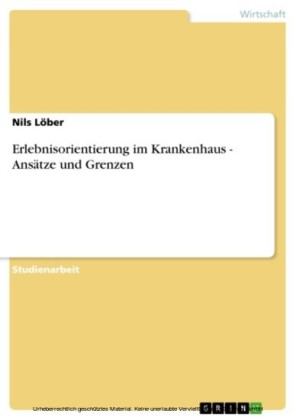 Erlebnisorientierung im Krankenhaus - Ansätze und Grenzen