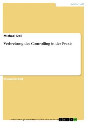 Verbreitung des Controlling in der Praxis