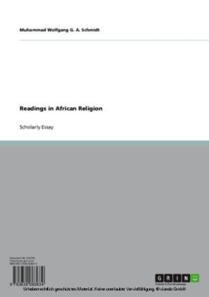 Readings in African Religion