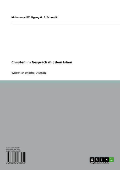 Christen im Gespräch mit dem Islam main product photo