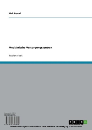 Medizinische Versorgungszentren