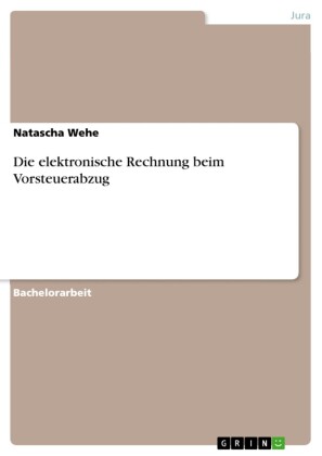 Die elektronische Rechnung beim Vorsteuerabzug