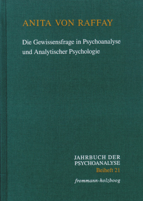 Die Gewissensfrage in Psychoanalyse und Analytischer Psychologie main product photo