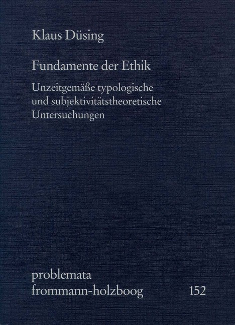 Fundamente der Ethik main product photo