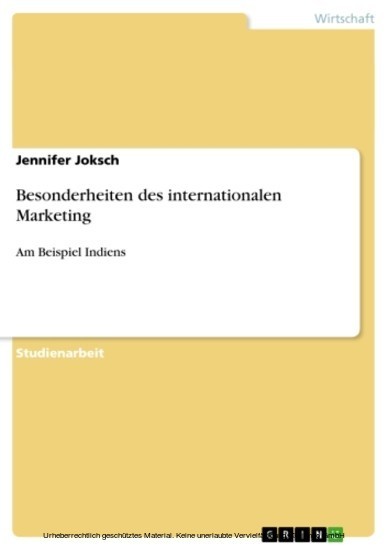 Besonderheiten des internationalen Marketing main product photo