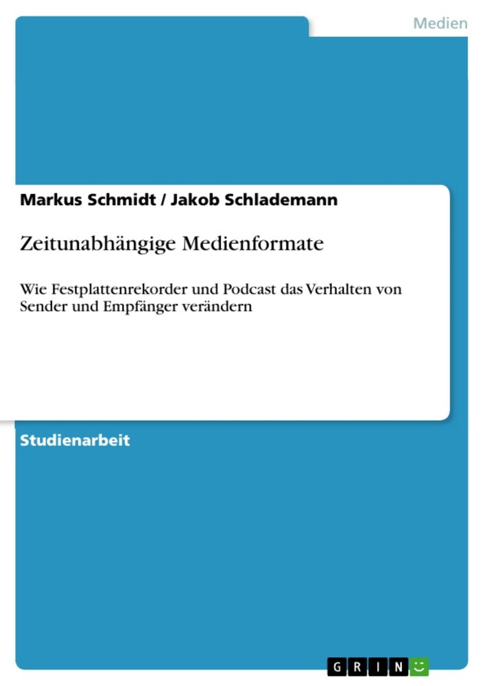 Zeitunabhängige Medienformate main product photo