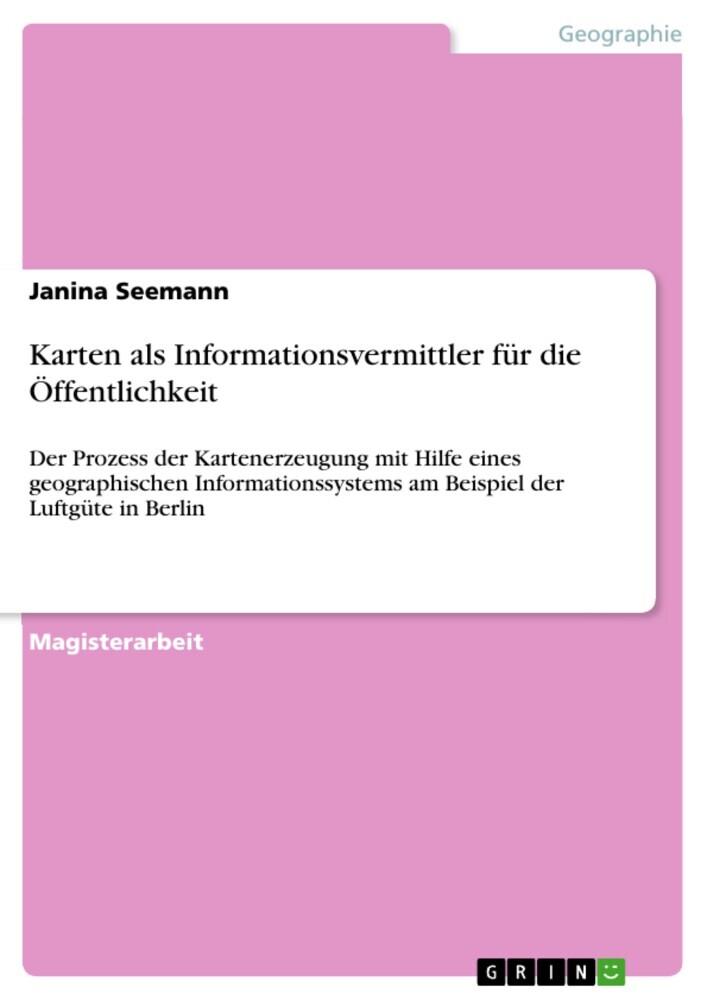 Karten als Informationsvermittler für die Öffentlichkeit main product photo