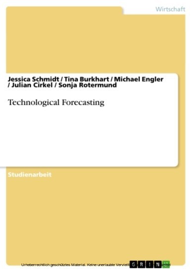 Technological Forecasting main product photo