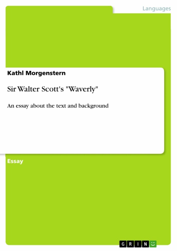 Sir Walter Scott's 'Waverly' main product photo