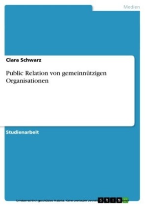 Public Relation von gemeinnützigen Organisationen