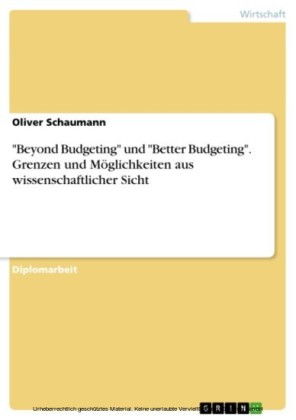 'Beyond Budgeting' und 'Better Budgeting'. Grenzen und Möglichkeiten aus wissenschaftlicher Sicht