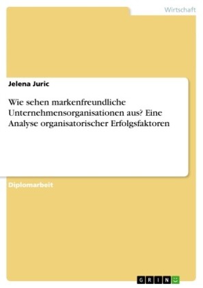 Wie sehen markenfreundliche Unternehmensorganisationen aus? Eine Analyse organisatorischer Erfolgsfaktoren